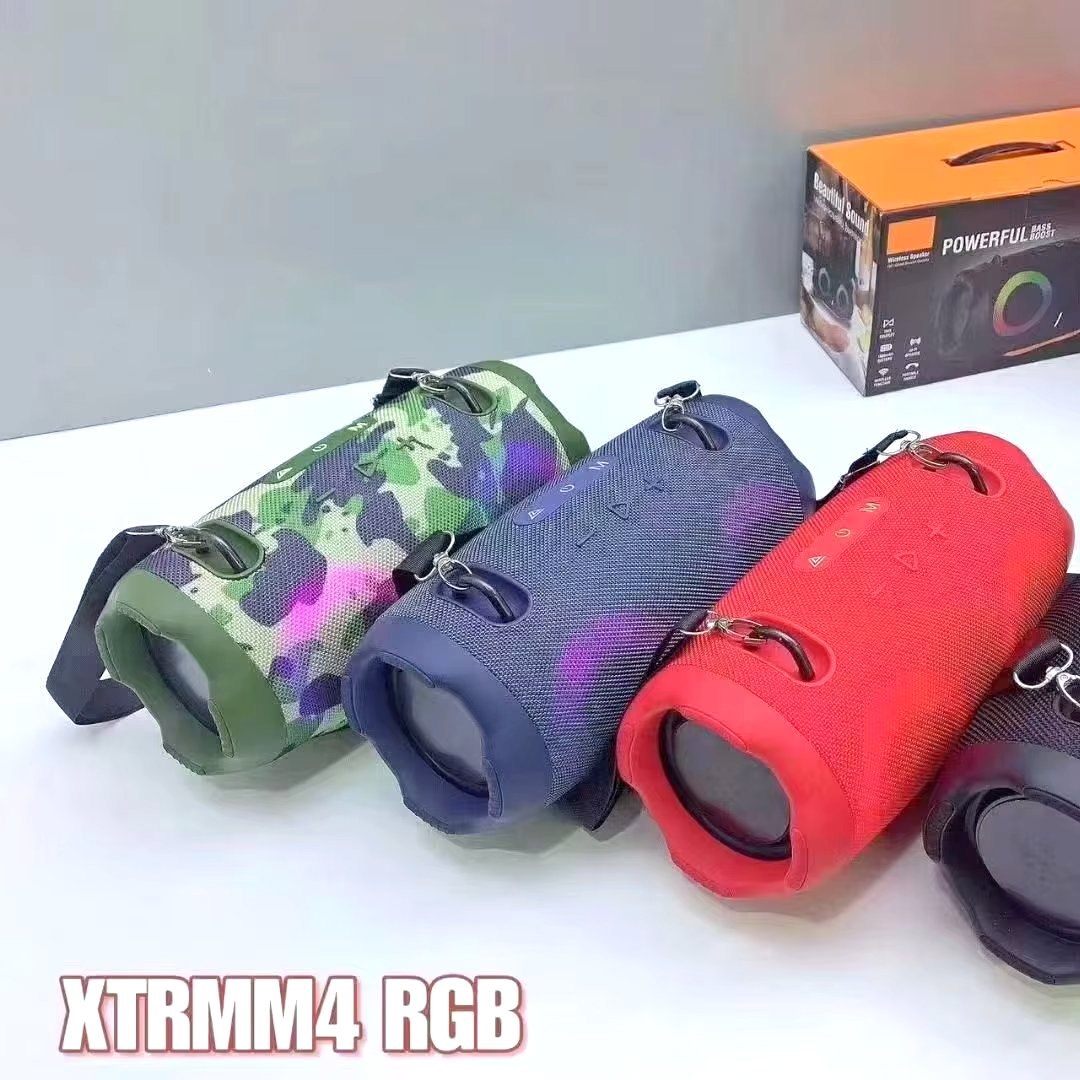 16w powerful bass | ipx6 waterproof rgb wireless speaker