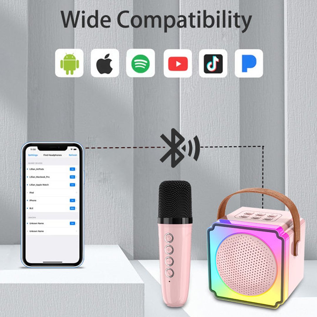 🎤 Cl-P8 Mini Wireless Karaoke Speaker - Image 7