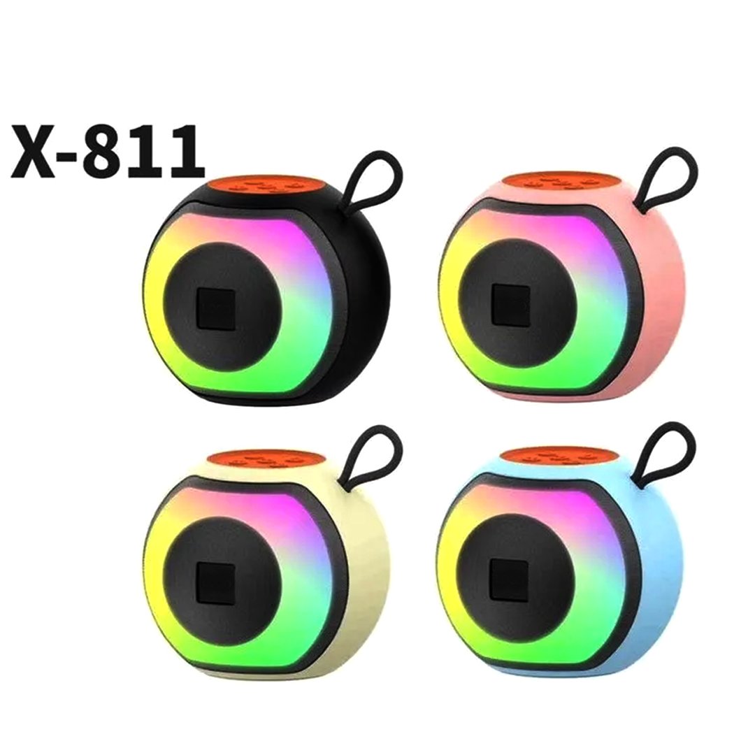 X-811 Portable Wireless RGB Bluetooth Speaker with Viral Sound Quality - Image 5