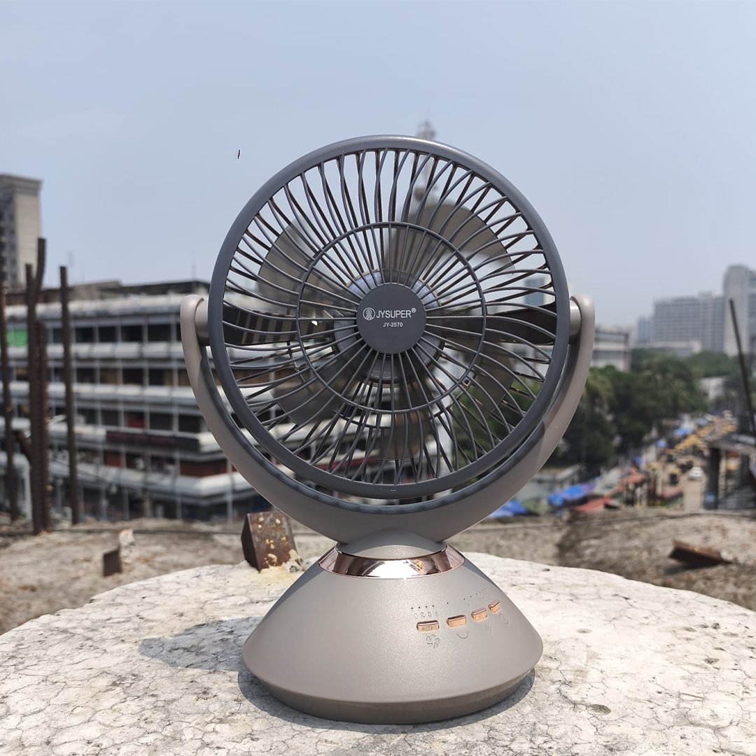 Joy Super JY-2570 6 Battery Table Fan - Image 6