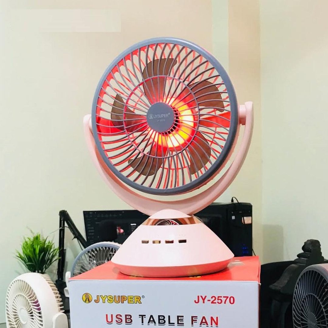 Joy Super JY-2570 6 Battery Table Fan